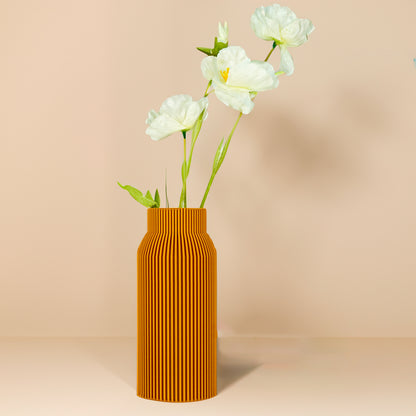 Large Vase, 3D Printed Dry Vase, Gifts for Home, Minimal Modern Centerpiece Design, Spring Refresh Decor, Unique Floral Vase Helios