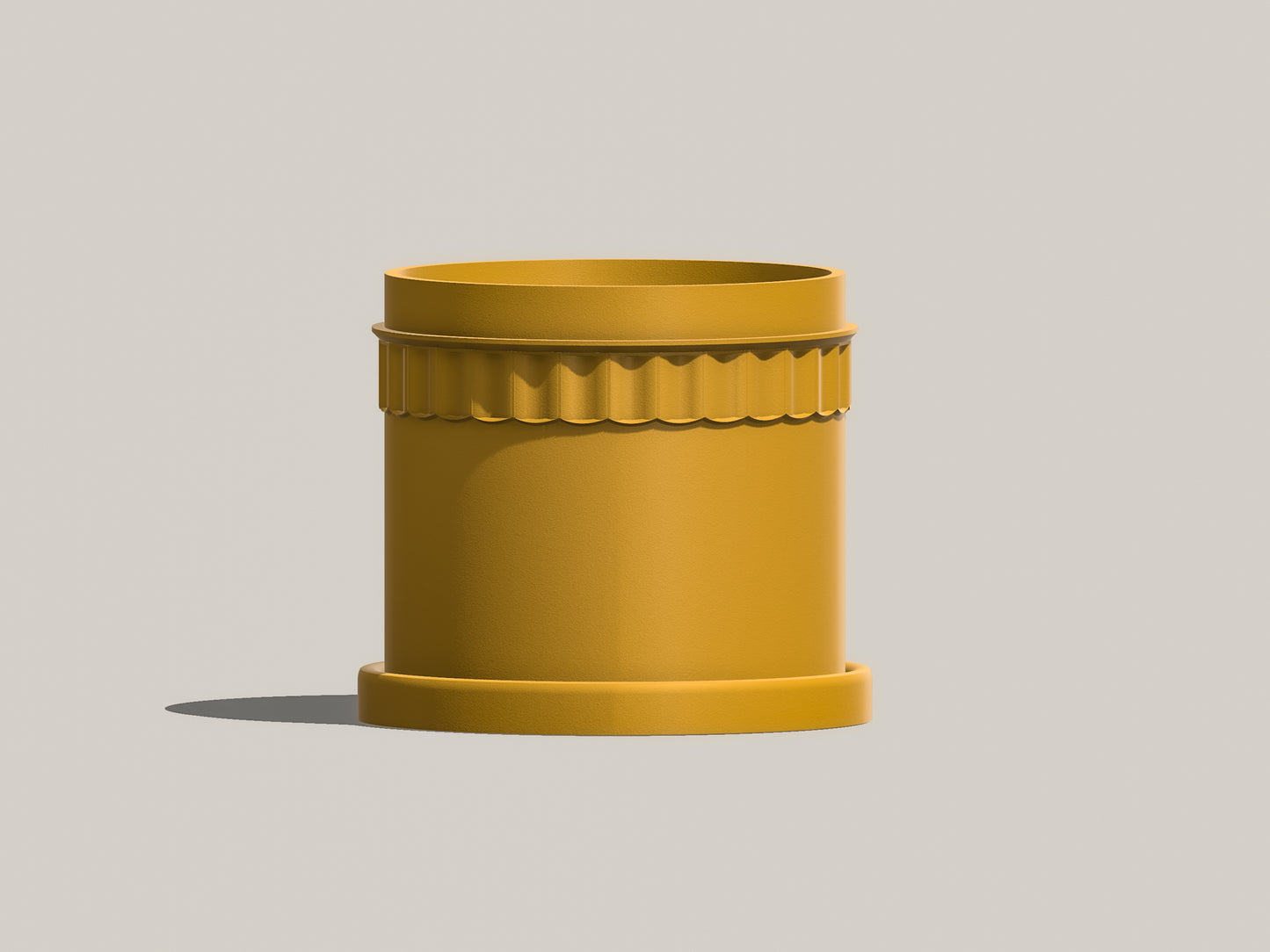 Regis Plant Pot with Drainage and Tray