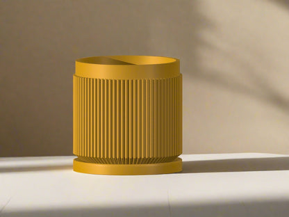 Cadence Planter with Drainage and Drip Tray