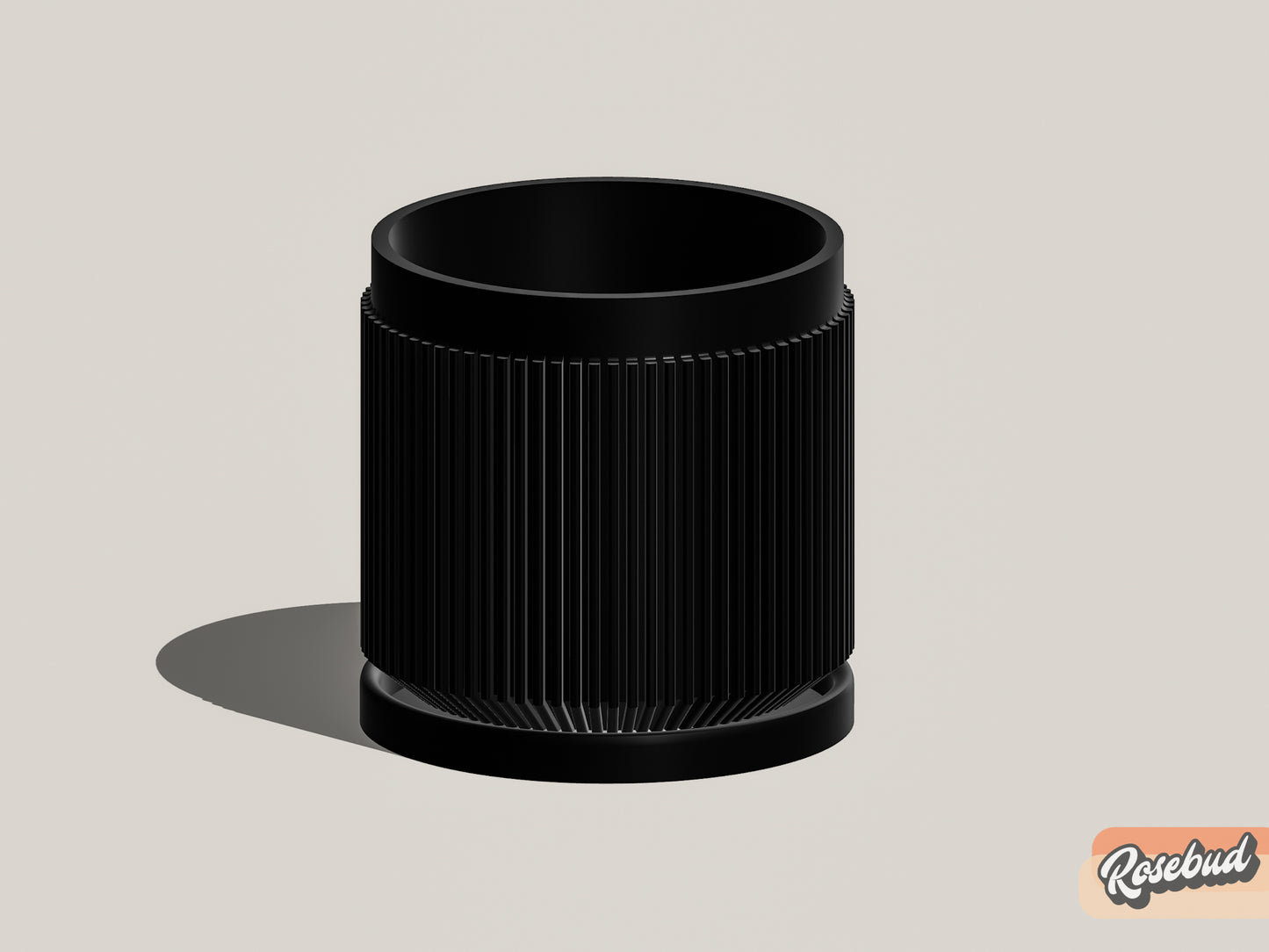 Cadence Planter with Drainage and Drip Tray