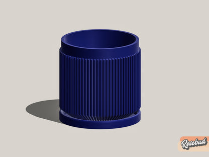 Cadence Planter with Drainage and Drip Tray