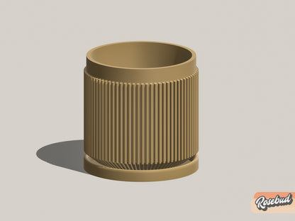 Cadence Planter with Drainage and Drip Tray