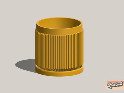Cadence Planter with Drainage and Drip Tray