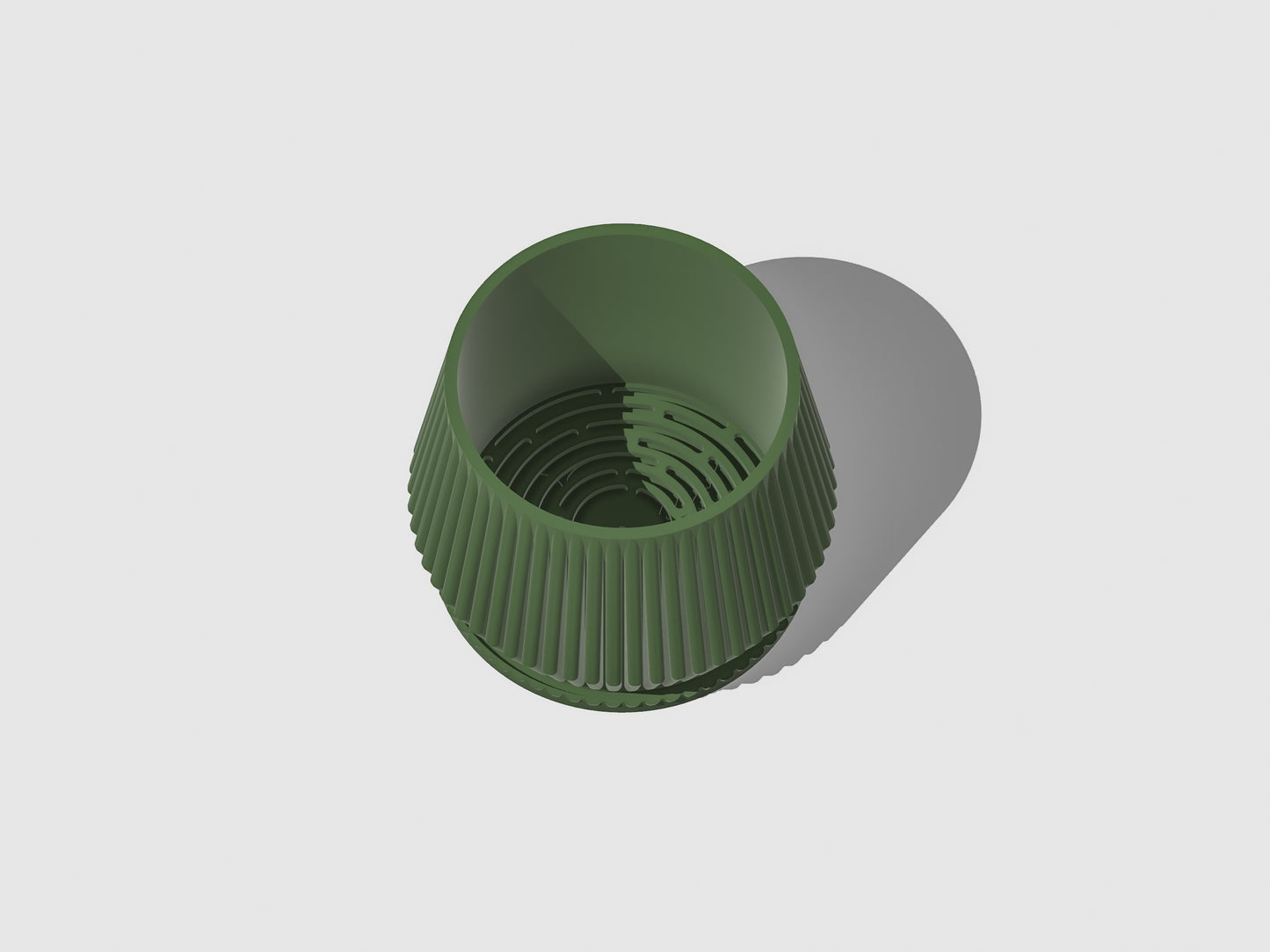 Stratos Modern Plant Pot with Drainage