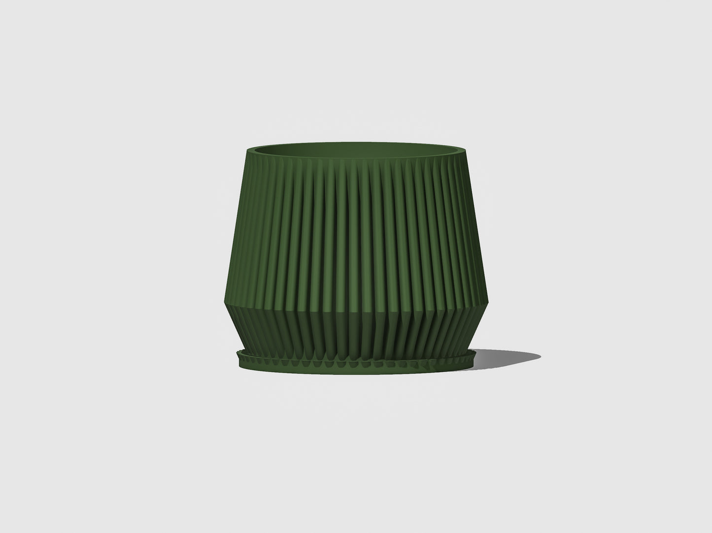 Stratos Modern Plant Pot with Drainage