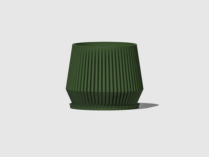 Stratos Modern Plant Pot with Drainage
