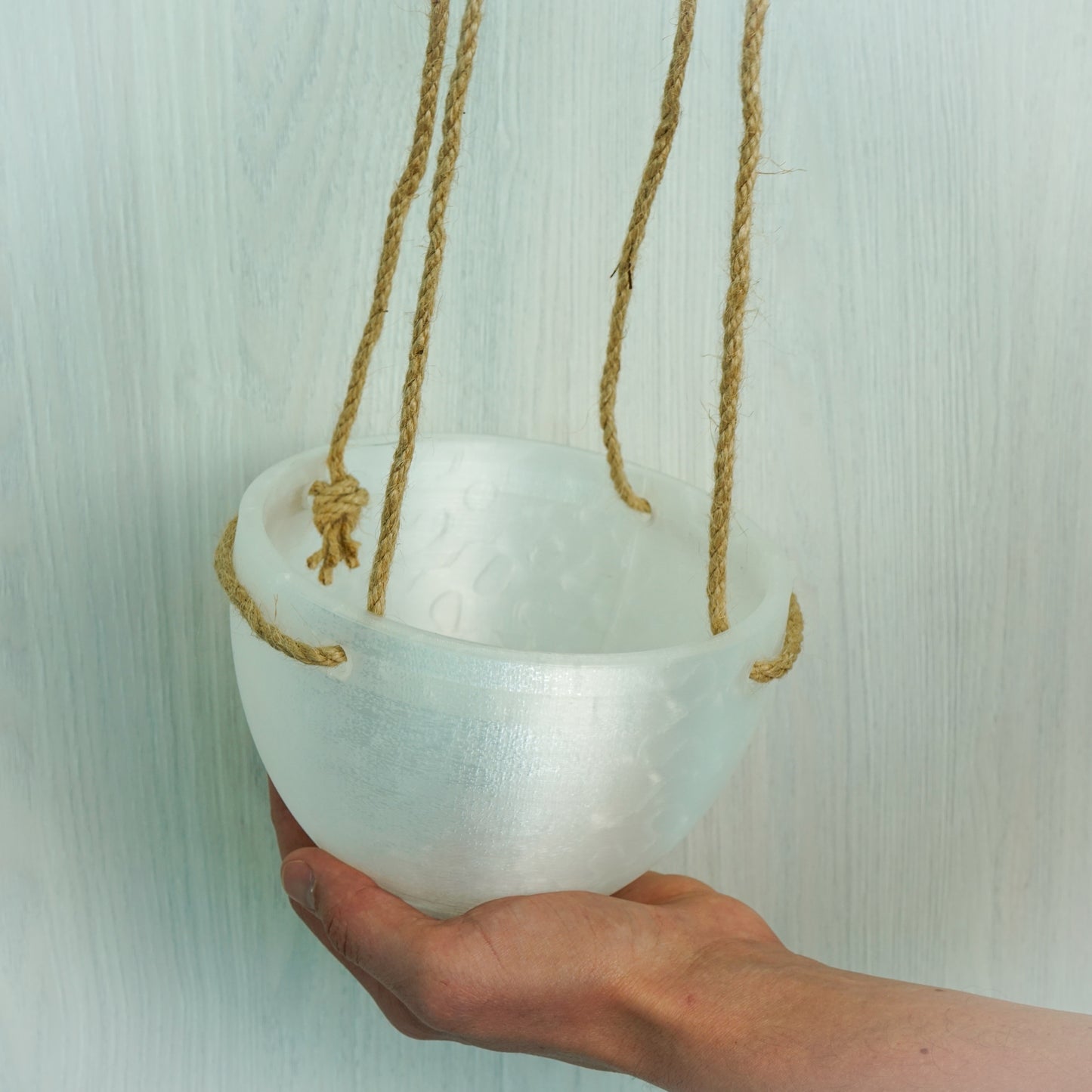 Minimalist Hanging Plant Pot with Drainage