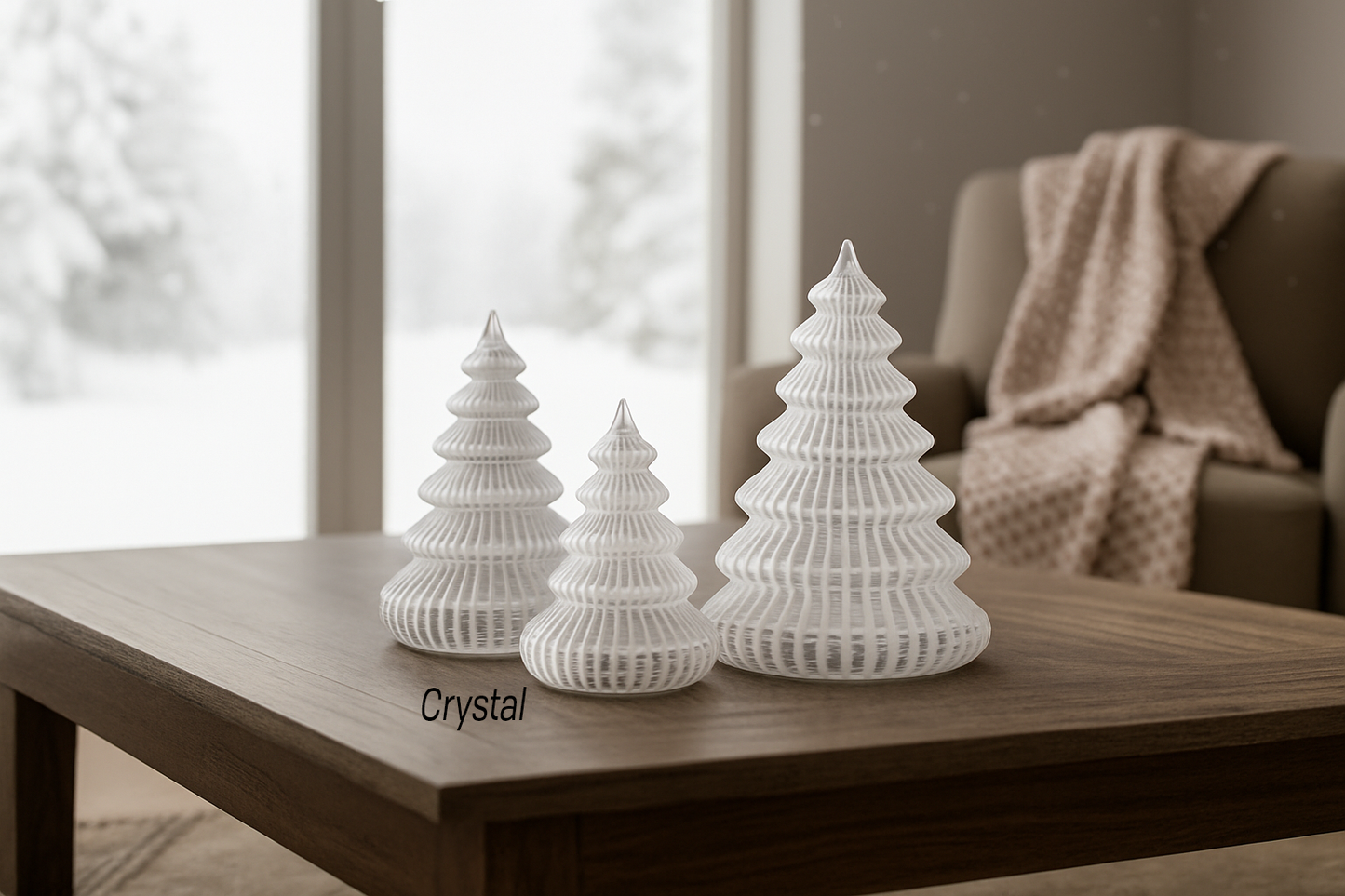 Christmas Tree Table Top Modern Decor