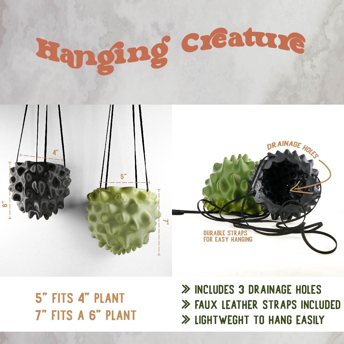 easy hanger planter Hanging Planter – Stylish, Durable, Eco-Friendly, Modern Design, Indoor & Outdoor Use, Multiple Sizes & Colors, Lightweight, Easy to Install, Perfect