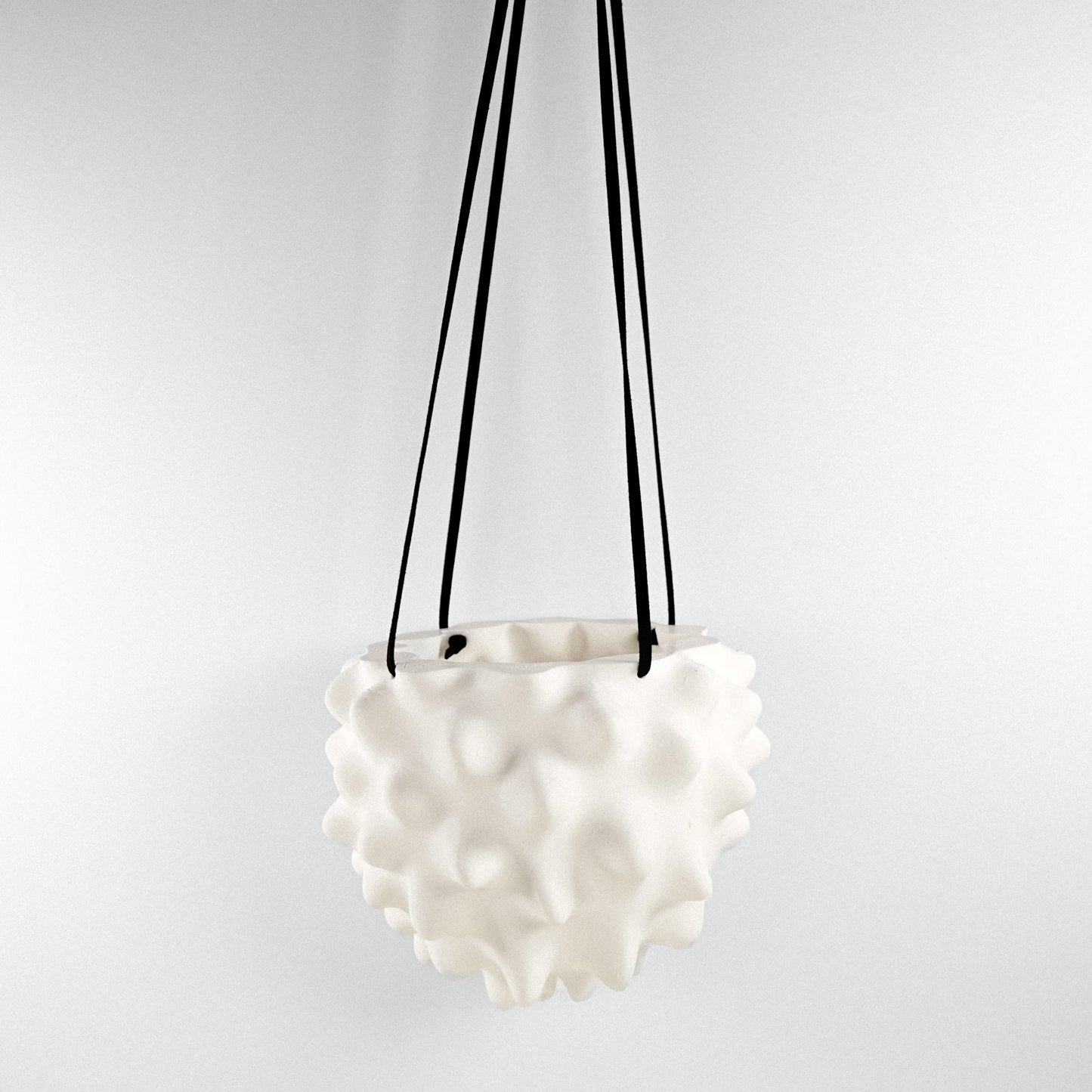 Exotic Orb Hanging Planter - Rosebud HomeGoods White 5 inch MODERN HOME GOOD