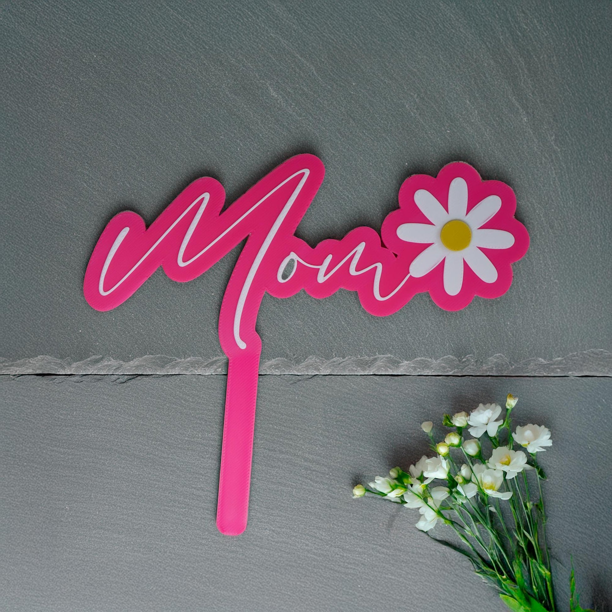 Mothers Day Houseplant Stem Support Plant Stakes, Plant Gift Accessories for Sister and Daughter, Great for Fresh Florals and Bouquets, Mom
