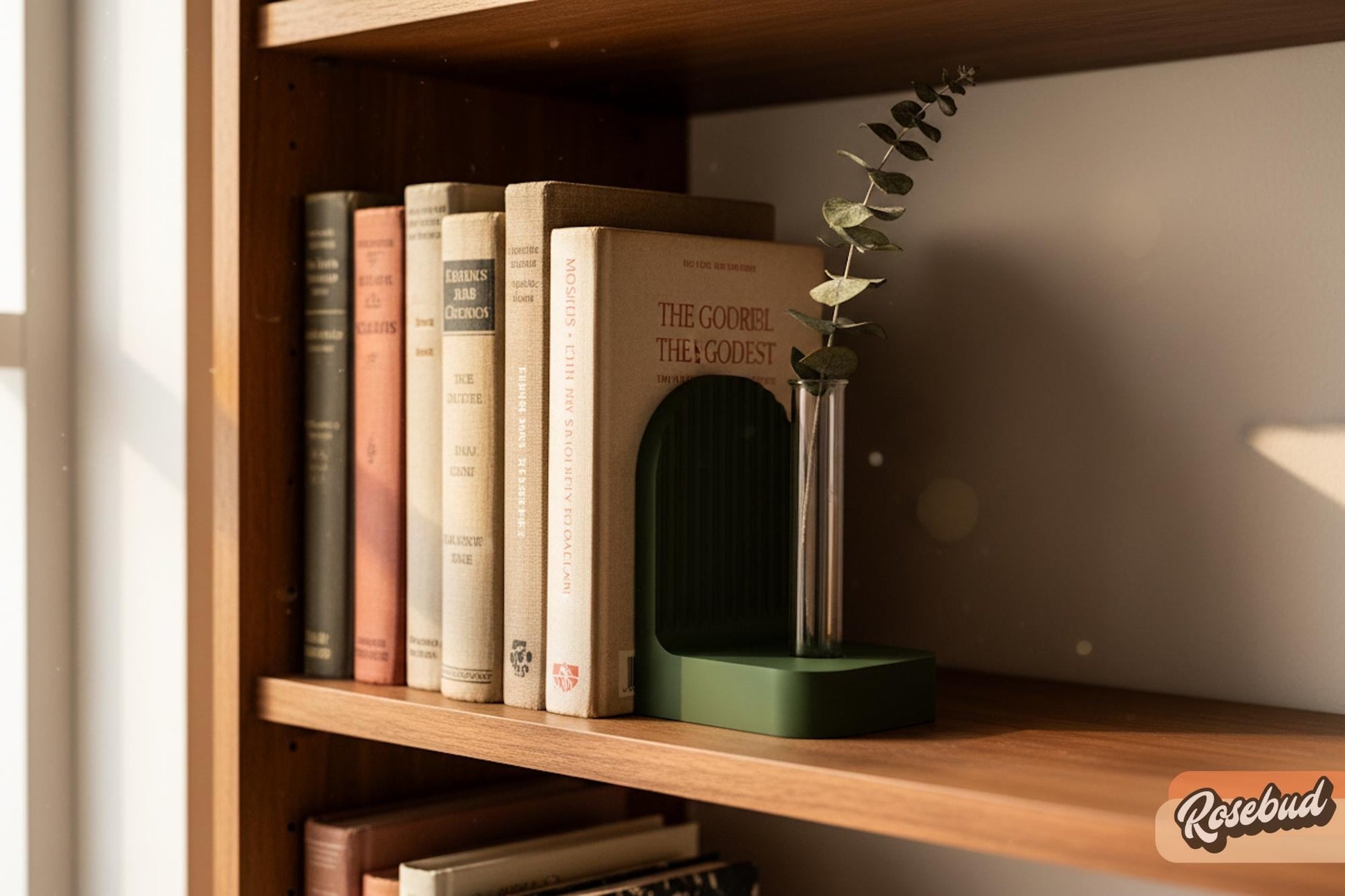 Ribbed Modern Bookend, Book Lover Gift, Bookshelf Decor, Book Club Gifts, Bookish Library Decor, Bookworm, Reading Challenge, Book Nook