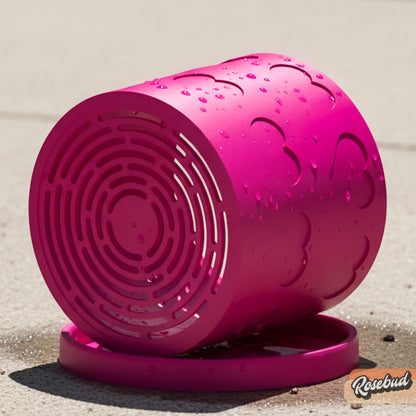 Modern Heart Plant Pot with Drainage & Saucer in Pink or Red – Unique Valentine’s Day Gift for Plant Lovers, 3d Printed Planter Couple Ideas