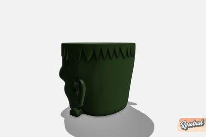 Halloween Planter, Frankenstein Plant Pot, Spooky Halloween Decor, Monster Planter, Gothic Home Decor, Horror Decor, Plant Lover Gift
