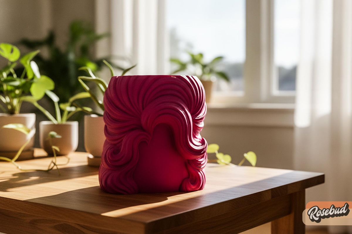 Dolly Parton Wig Planter, Big Hair Plant Pot, 3D Printed Face Planter, Funky Indoor Planter, Southern Glam Decor, Unique Plant Lover Gift