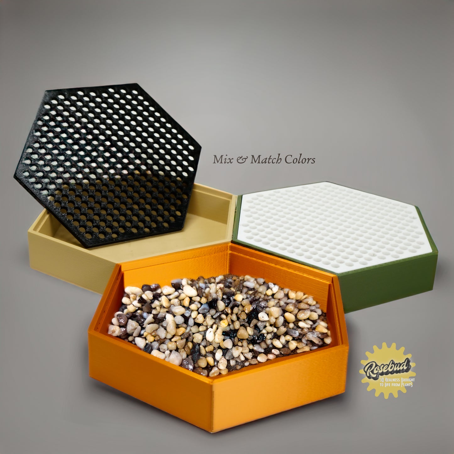 Water Humidity Tray for Houseplants, Includes Pebbles