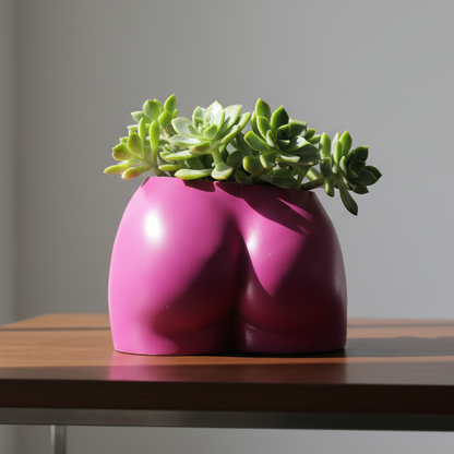 Butt Plant Pot with drainage and Drip trays