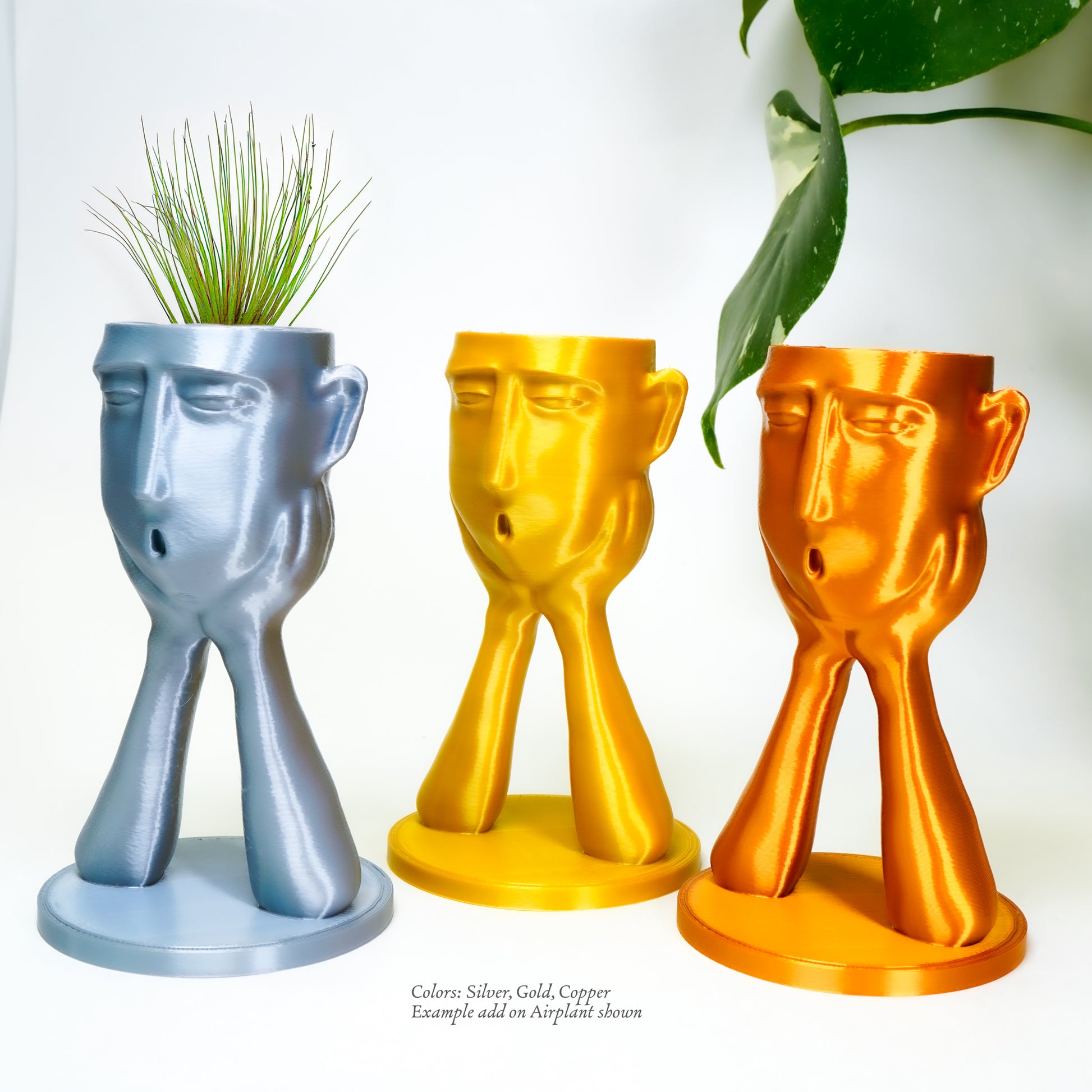 air plants pots 3D Printed Plant Pot and Air Plant Holder – Stylish, Durable, Eco-Friendly, Modern Design, Indoor & Outdoor Use, Multiple Sizes & Colors, Lightweight, Easy to Clean, Perfect for Houseplants, Unique Planter, Decorative