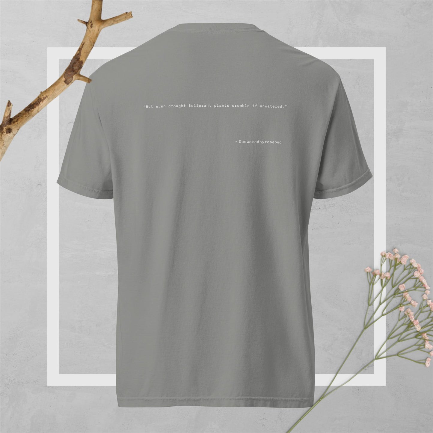 Tortured Plants Department Tee - White Text