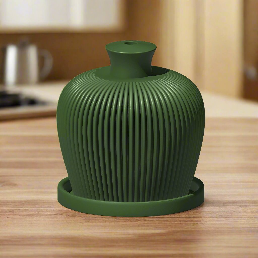 Ribbed Water Bell Thumb Pot