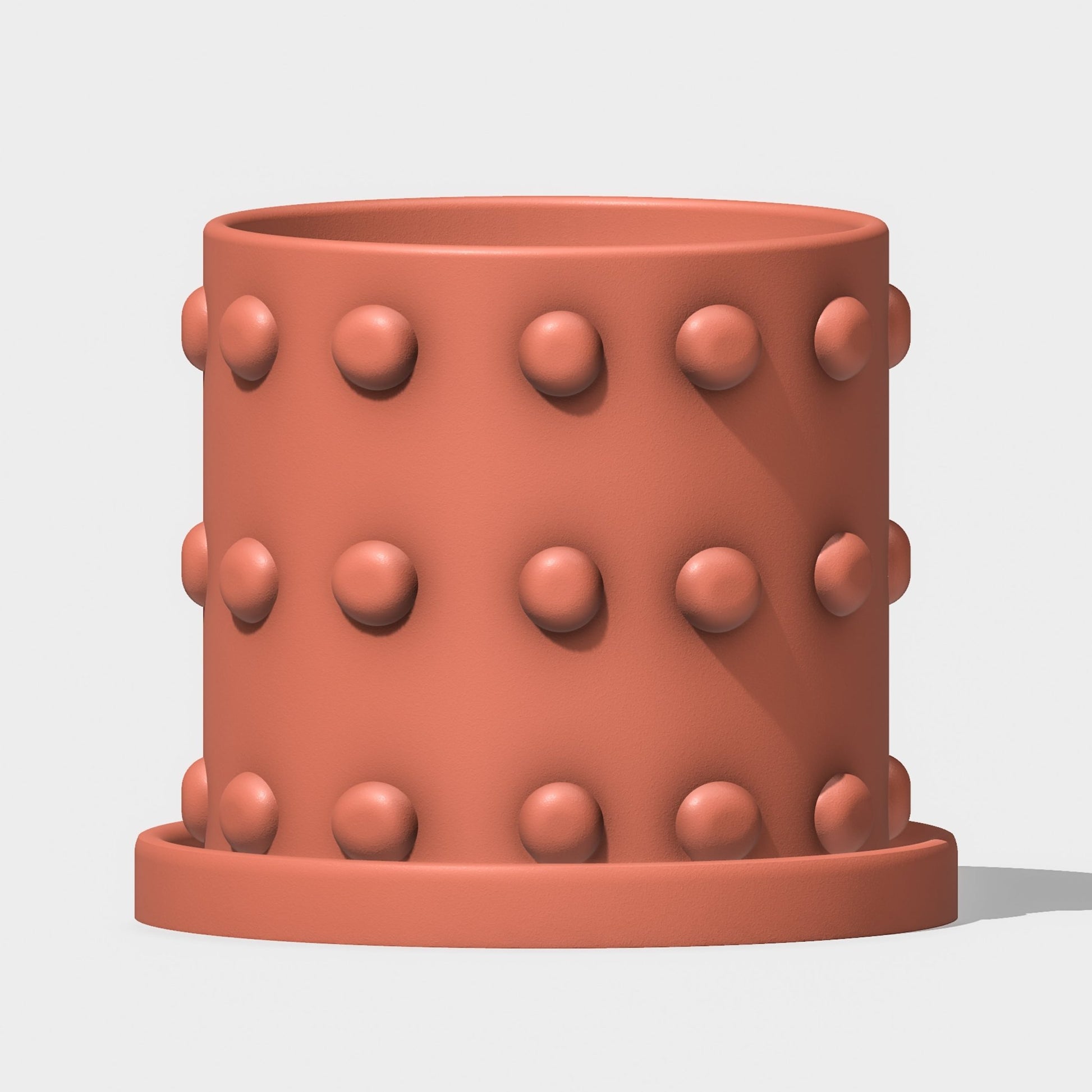 Dot Pot - Rosebud HomeGoods Terracotta 4 Inch With Drip Tray MODERN HOME GOOD