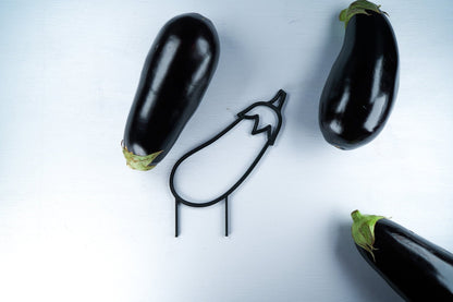Eggplant Trellis - Rosebud HomeGoods Black MODERN HOME GOOD