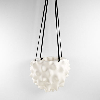 Exotic Orb Hanging Planter - Rosebud HomeGoods White 5 inch MODERN HOME GOOD