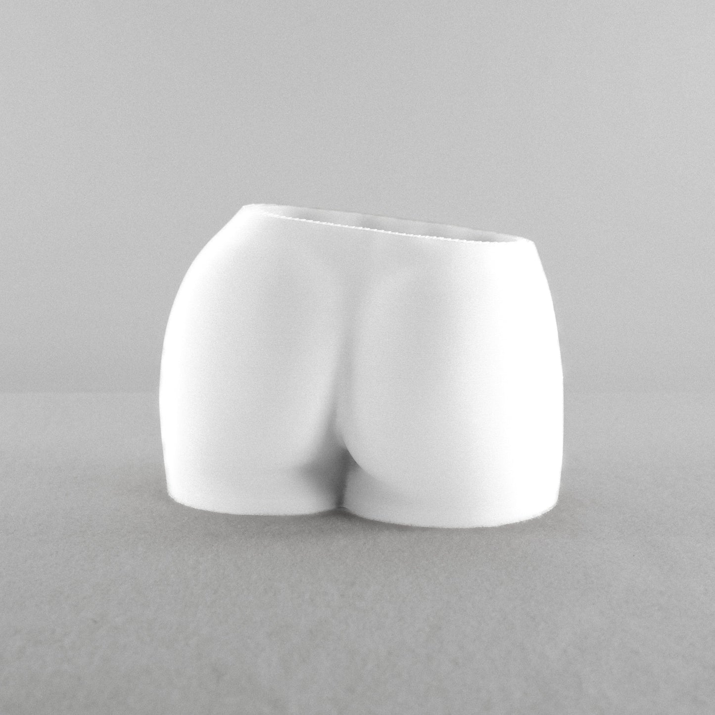Feminine Butt Planter - Rosebud HomeGoods White With Drip Tray MODERN HOME GOOD