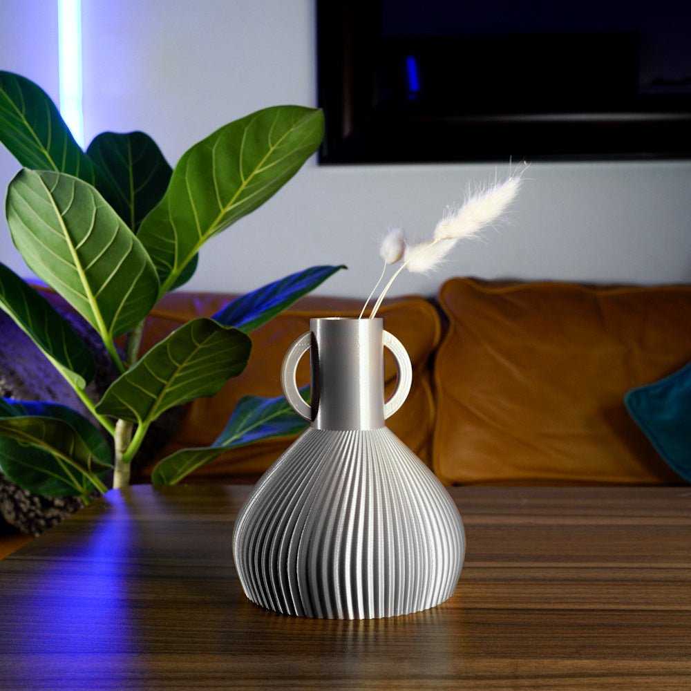 Grecian 3D Printed Vase - Rosebud HomeGoods Black MODERN HOME GOOD