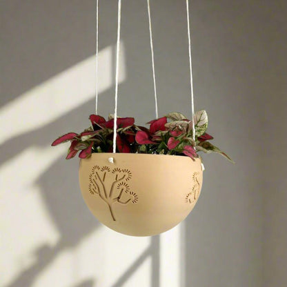 terracotta hanging planter Hanging Joshua Tree Planter Ombre / 4 Inch