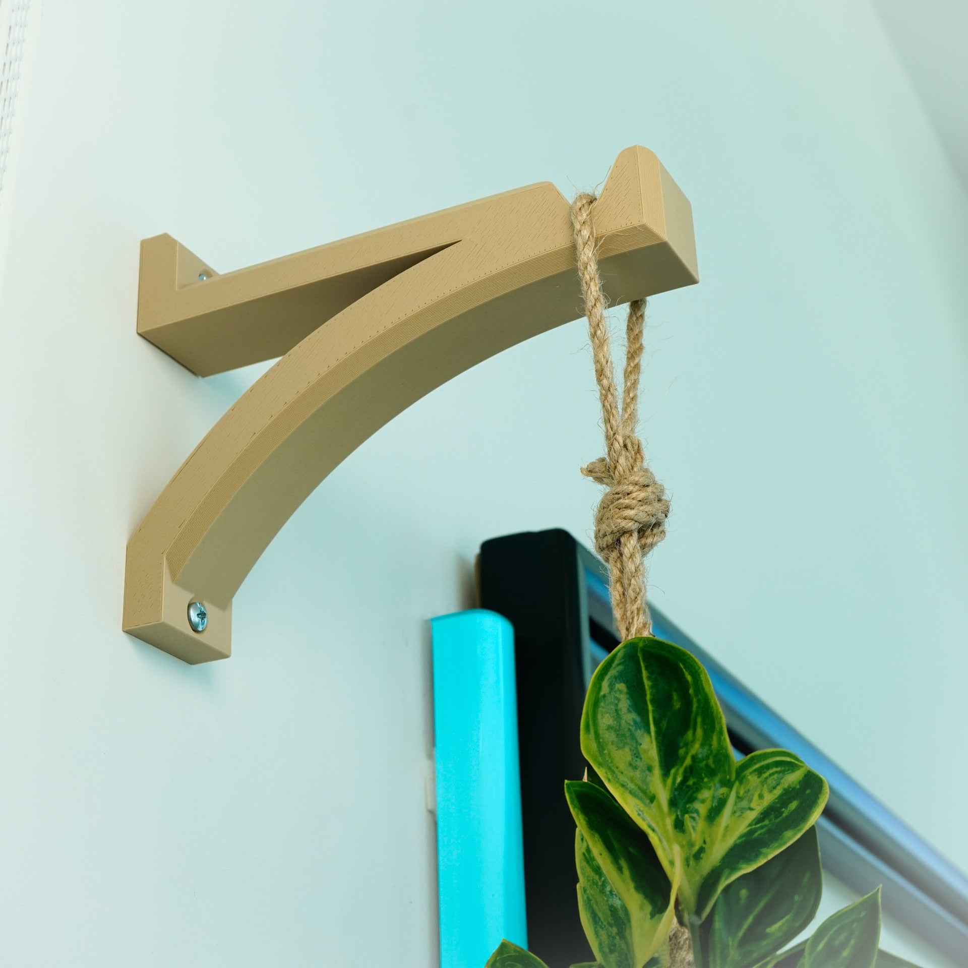 wall hanging plant hook Hanging Planter Wall Hook, Curved