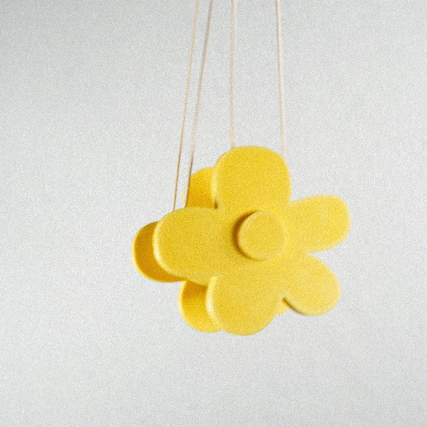 Indoor Hanging Planter, Daisy - Rosebud HomeGoods Mustard Small MODERN HOME GOOD