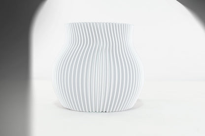 ONDA Vase - Rosebud HomeGoods White 4 inch MODERN HOME GOOD