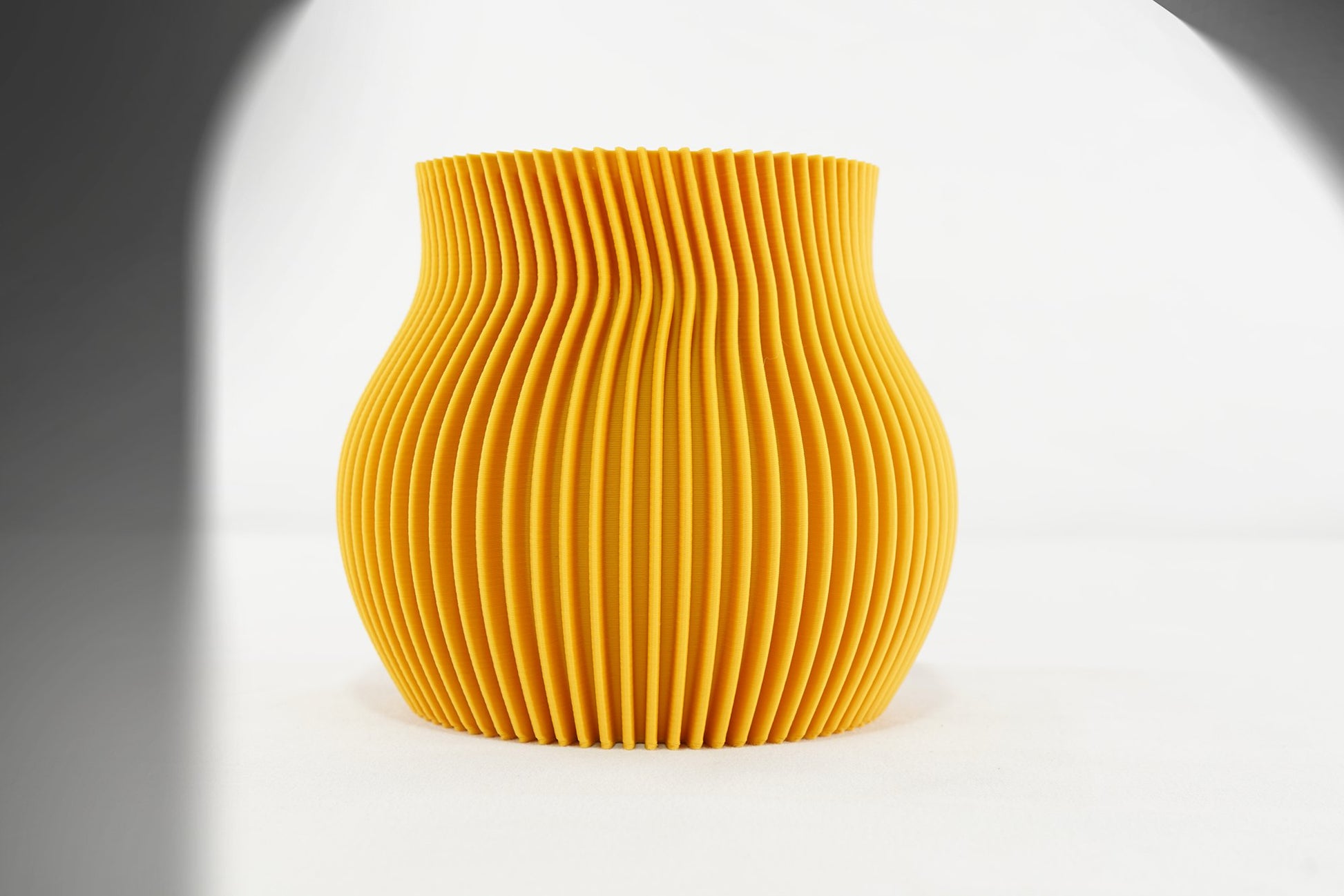 ONDA Vase - Rosebud HomeGoods Mustard 4 inch MODERN HOME GOOD