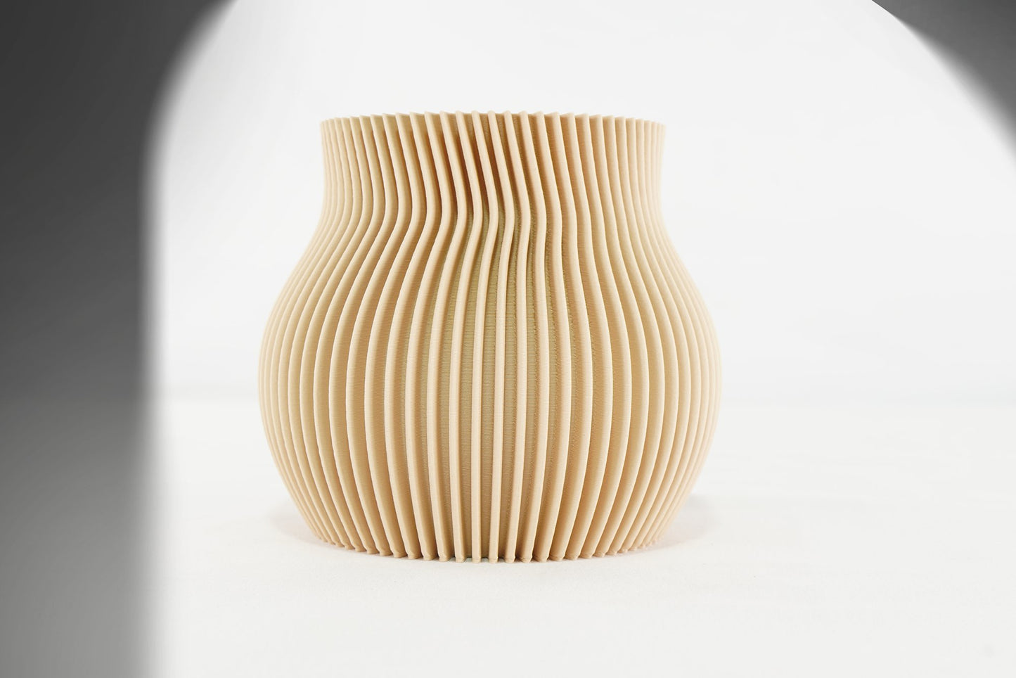ONDA Vase - Rosebud HomeGoods Beige 4 inch MODERN HOME GOOD