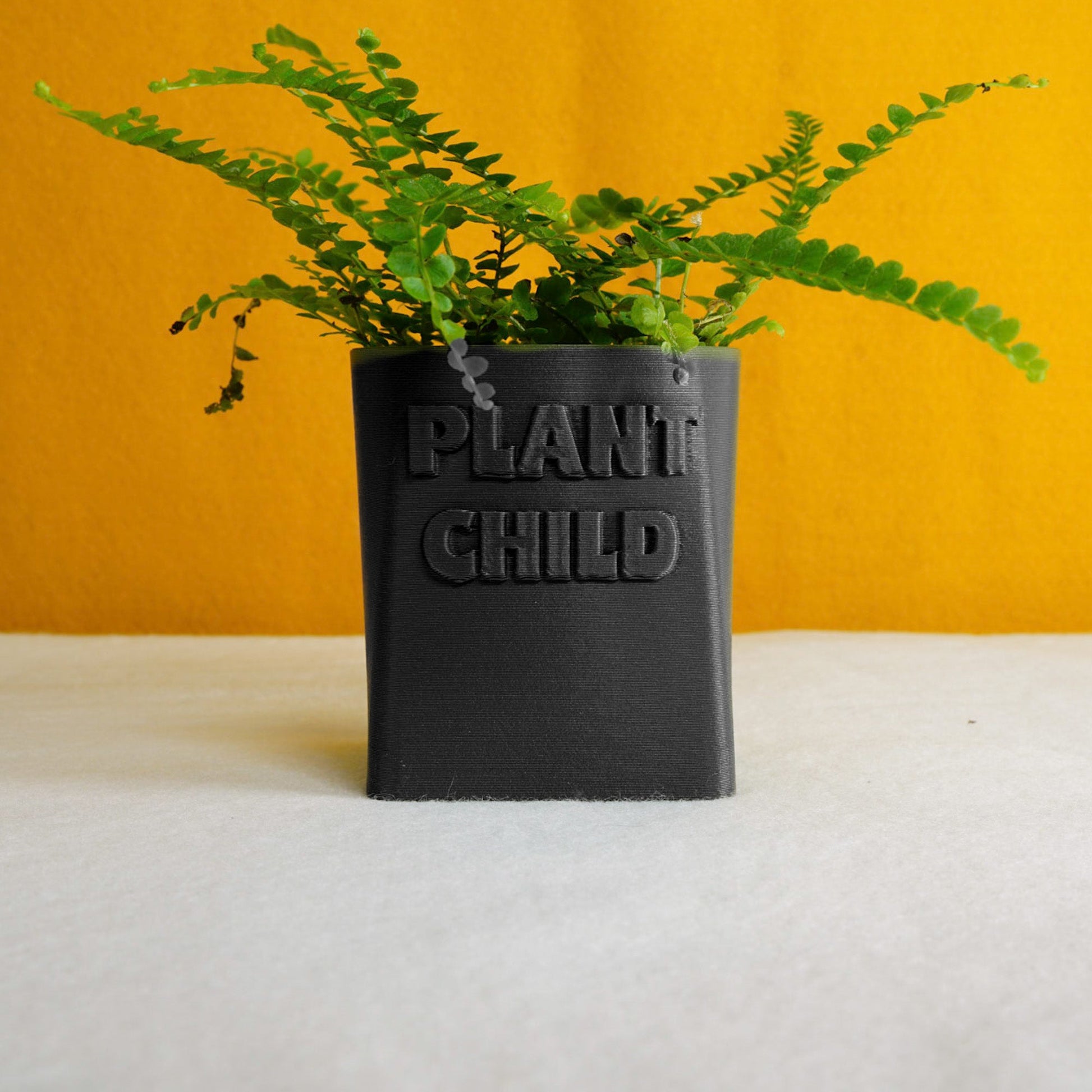 Plant Child Planter - Rosebud HomeGoods Black MODERN HOME GOOD