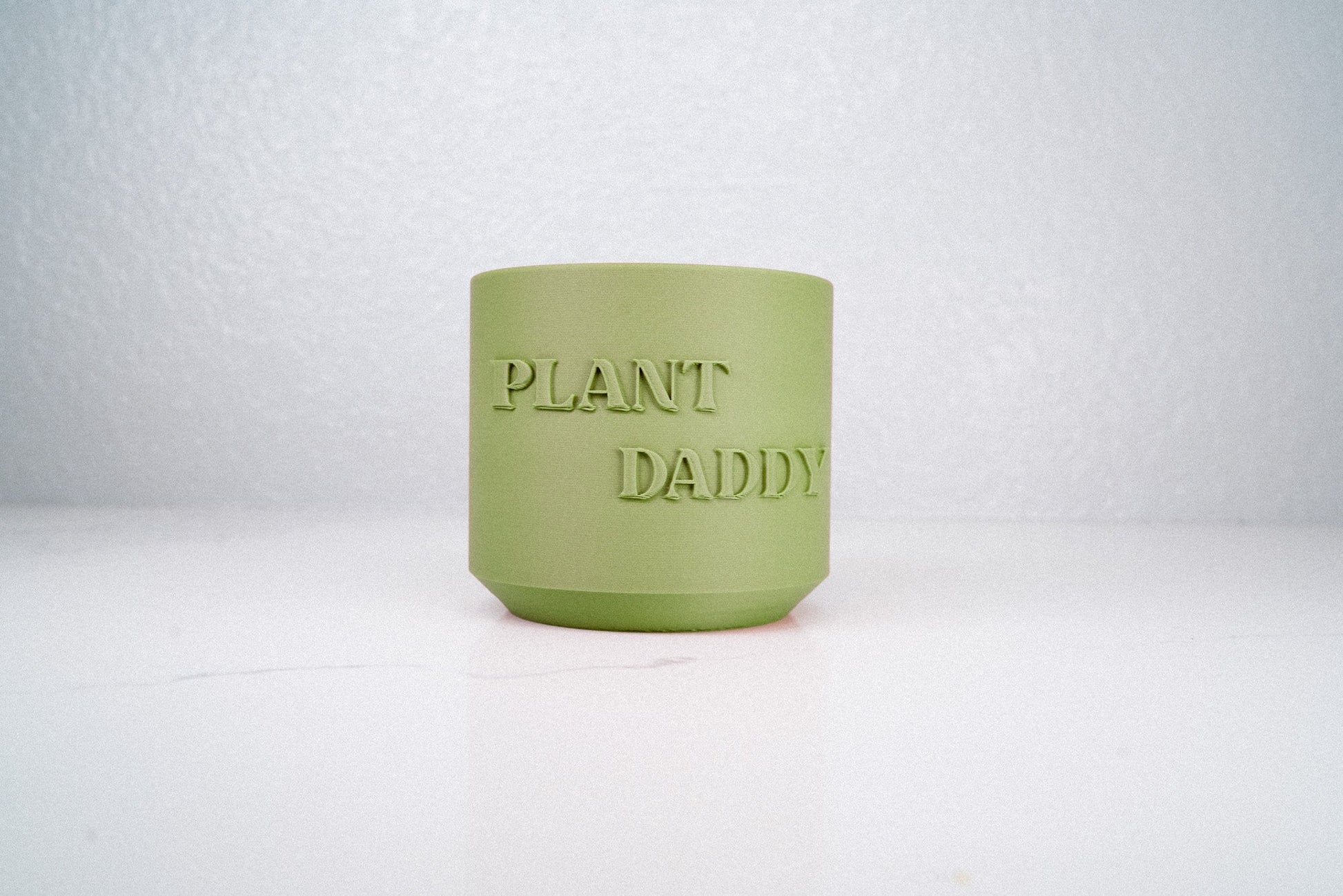 Plant Daddy Planter - Rosebud HomeGoods 4 Inch Green With Drip Tray MODERN HOME GOOD