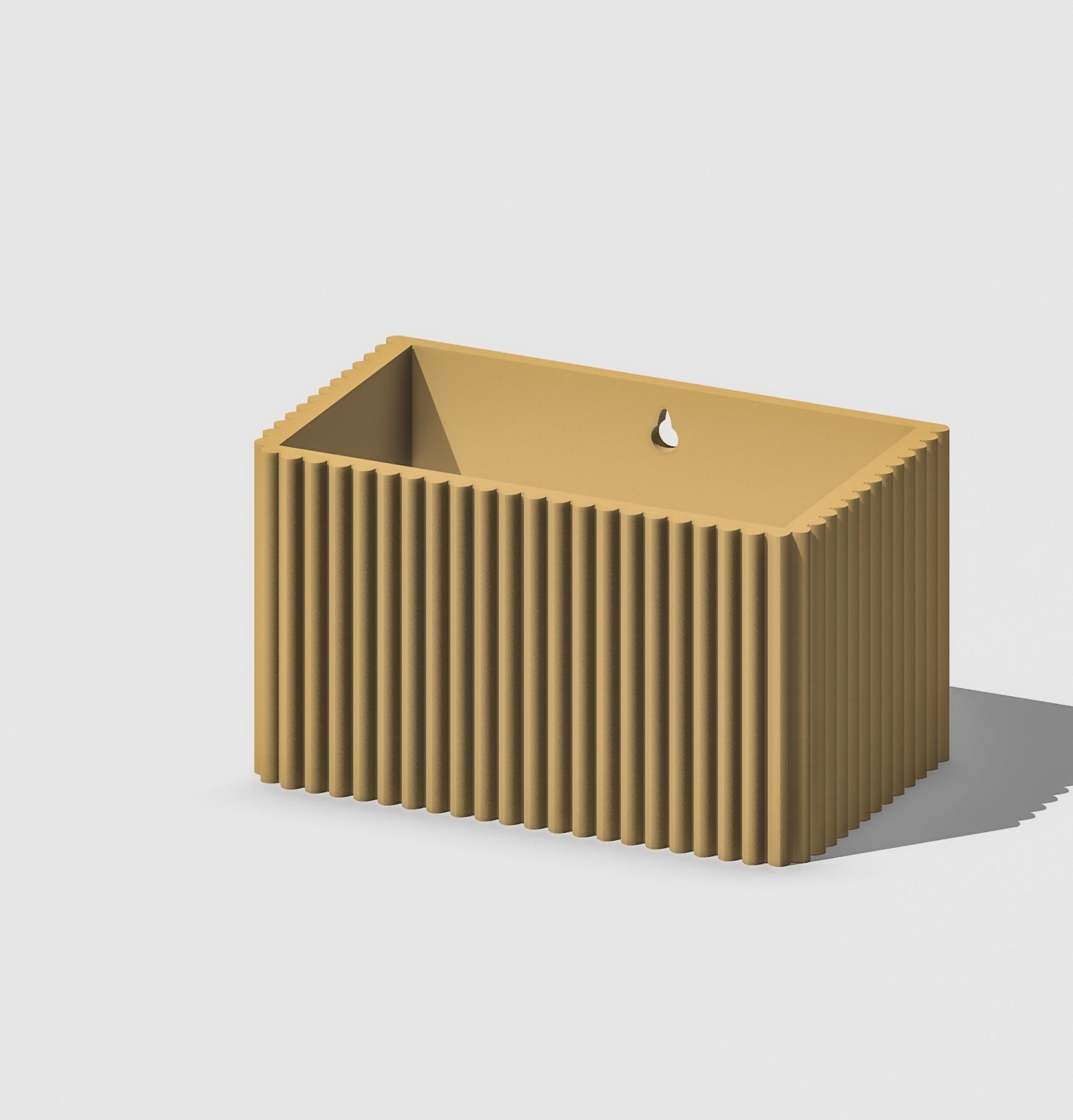 hanging planter rectangle Rectangle Ribbed Wall Planter – Stylish, Durable, Eco-Friendly, Modern Design, Indoor & Outdoor Use, Multiple Sizes & Colors, Space-Saving, Vertical Gardening, Easy to Mount, Decorative, Perfect for Small Plants, Lightweight, Unique Home