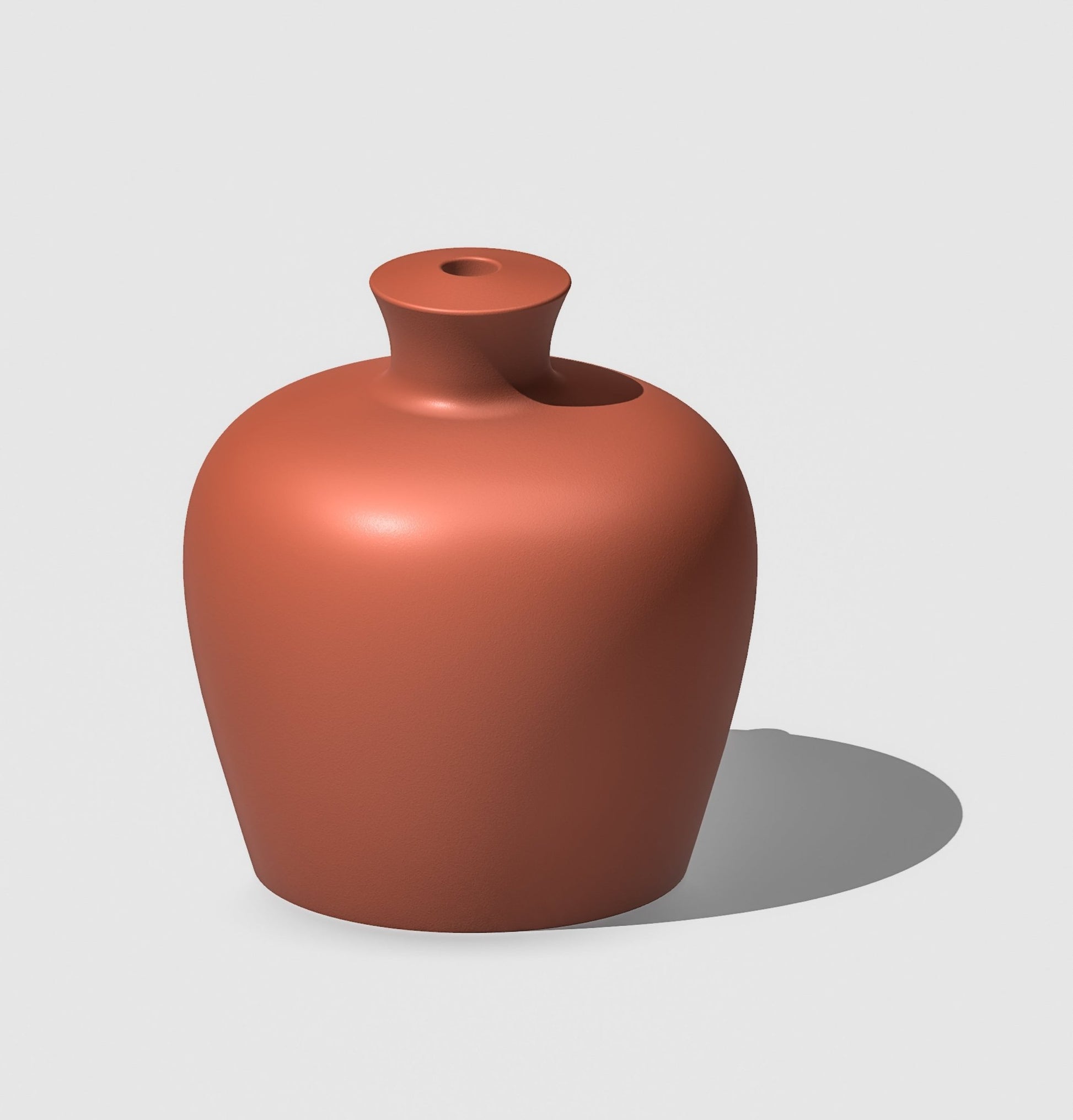 Simple Water Bell Thumb Pot - Rosebud HomeGoods NO Drip Tray Terracotta MODERN HOME GOOD