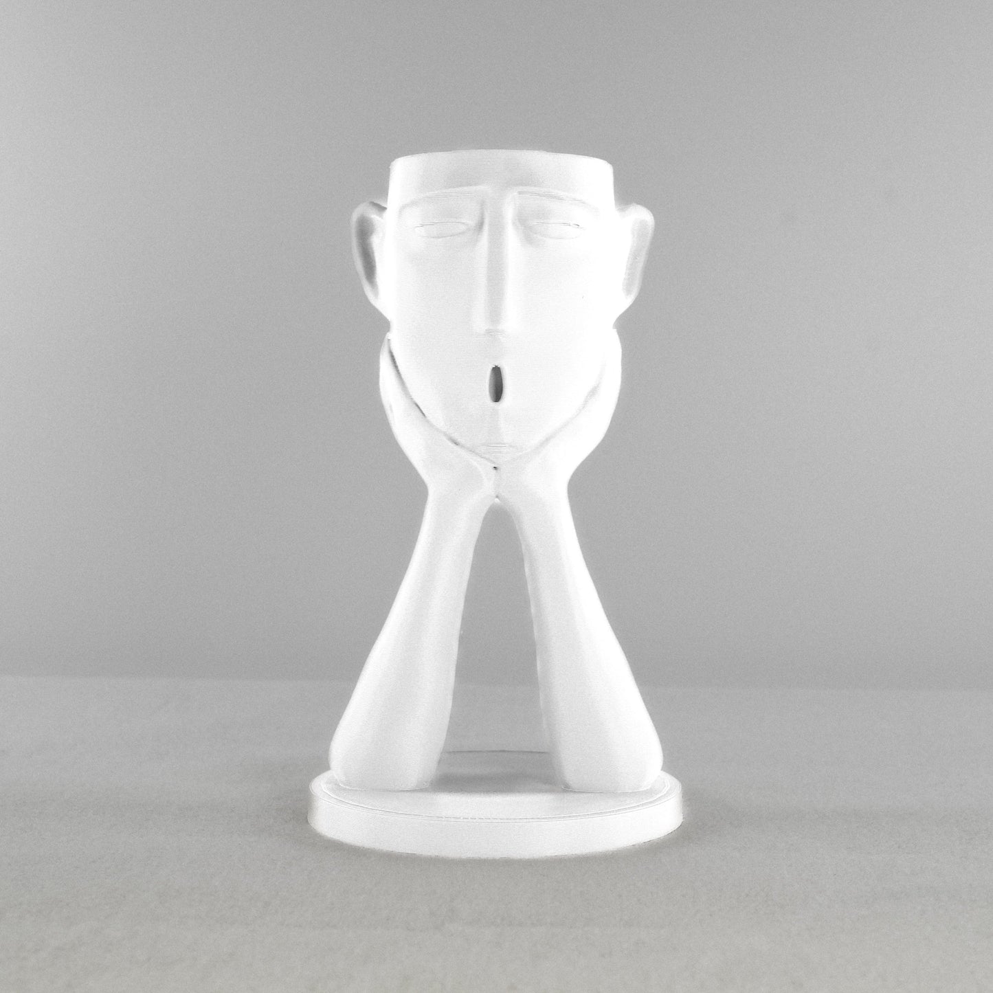 Stonehenge Air Head Planter - Rosebud HomeGoods White Without Air Plant MODERN HOME GOOD
