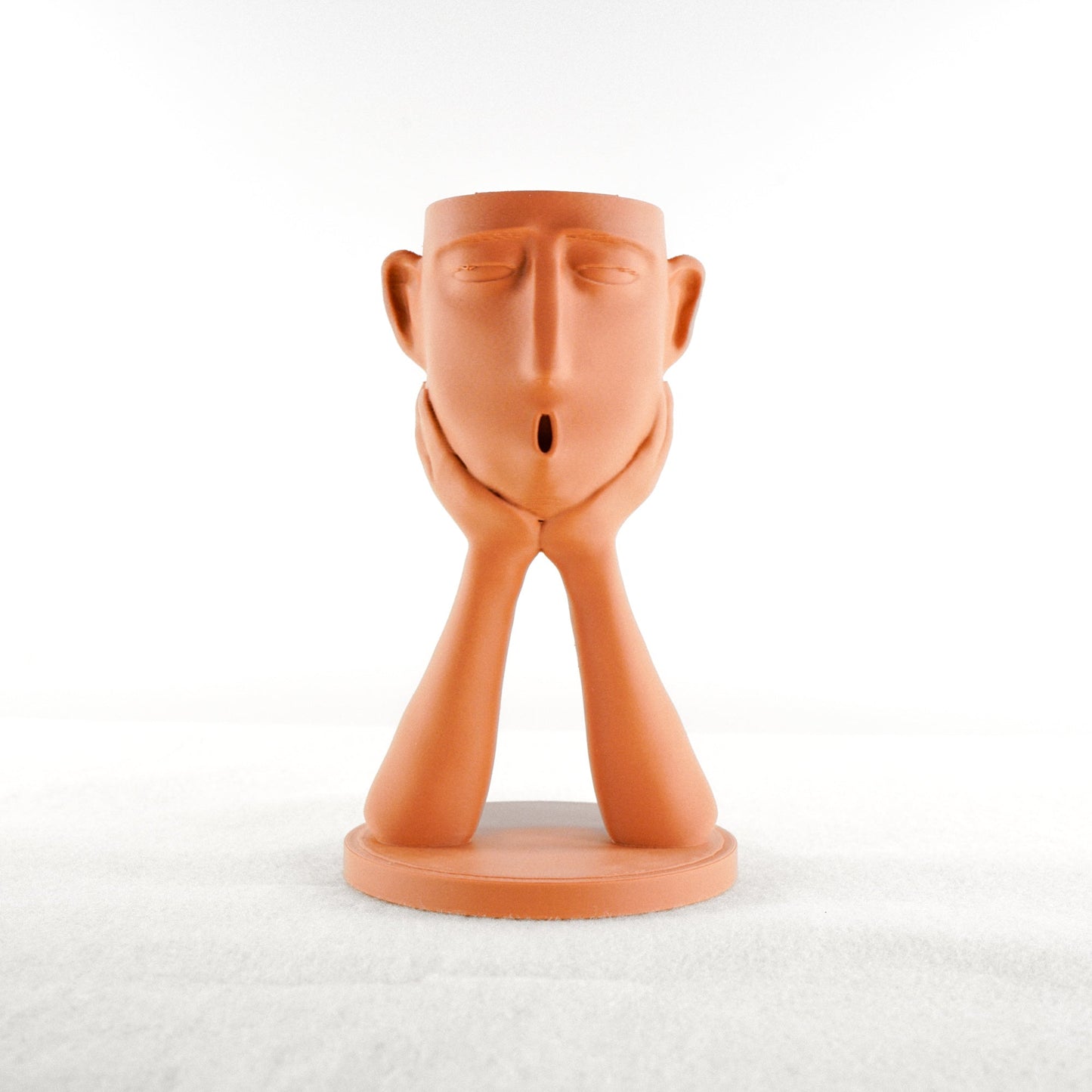 Stonehenge Air Head Planter - Rosebud HomeGoods Terracotta Without Air Plant MODERN HOME GOOD