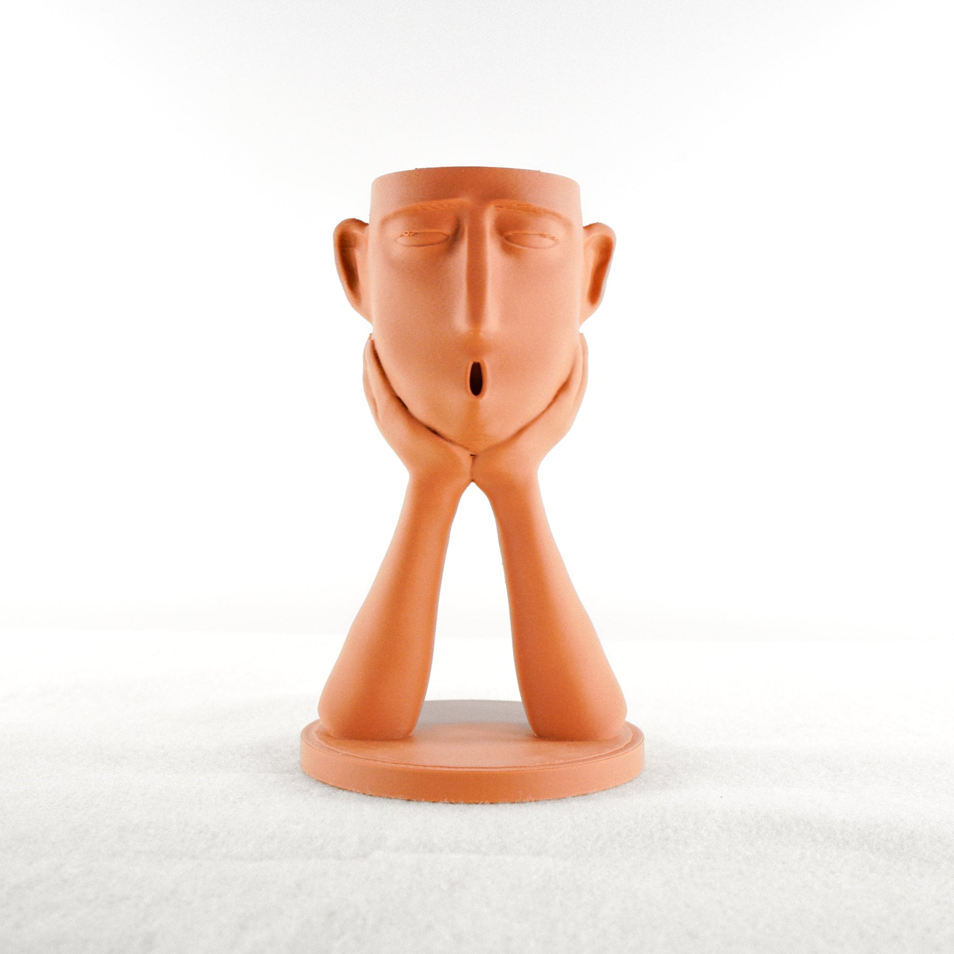 Stonehenge Air Head Planter - Rosebud HomeGoods Terracotta Without Air Plant MODERN HOME GOOD