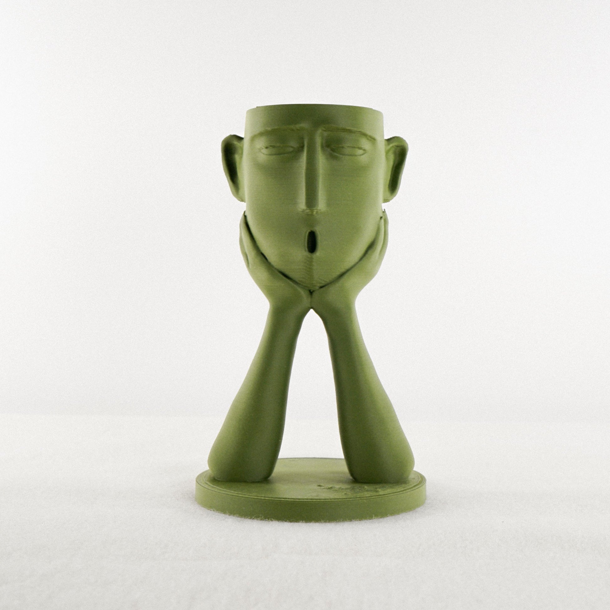 Stonehenge Air Head Planter - Rosebud HomeGoods Green Without Air Plant MODERN HOME GOOD