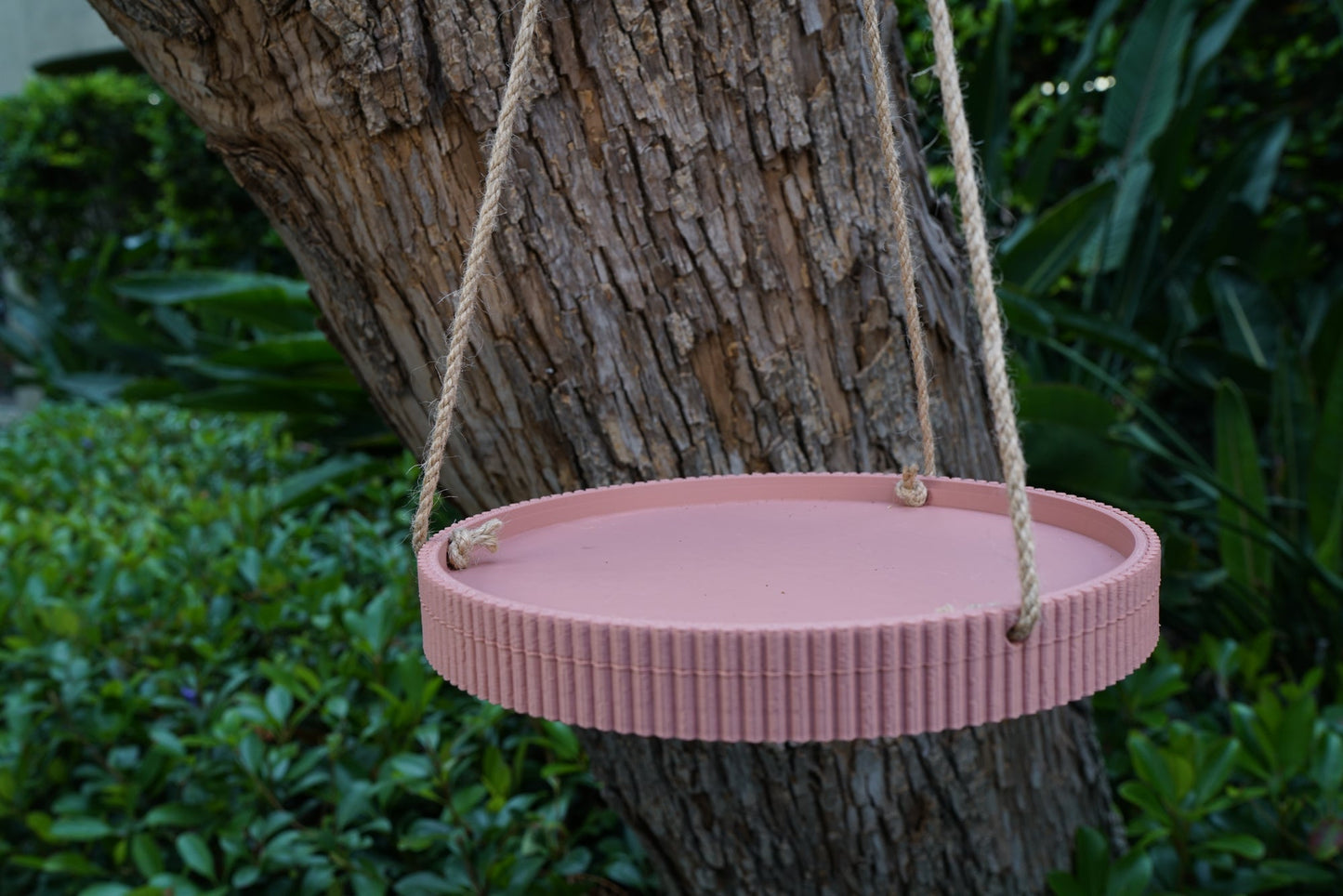 The Ribbed Hanging Plant Tray - Rosebud HomeGoods Rainbow 8 Inch MODERN HOME GOOD