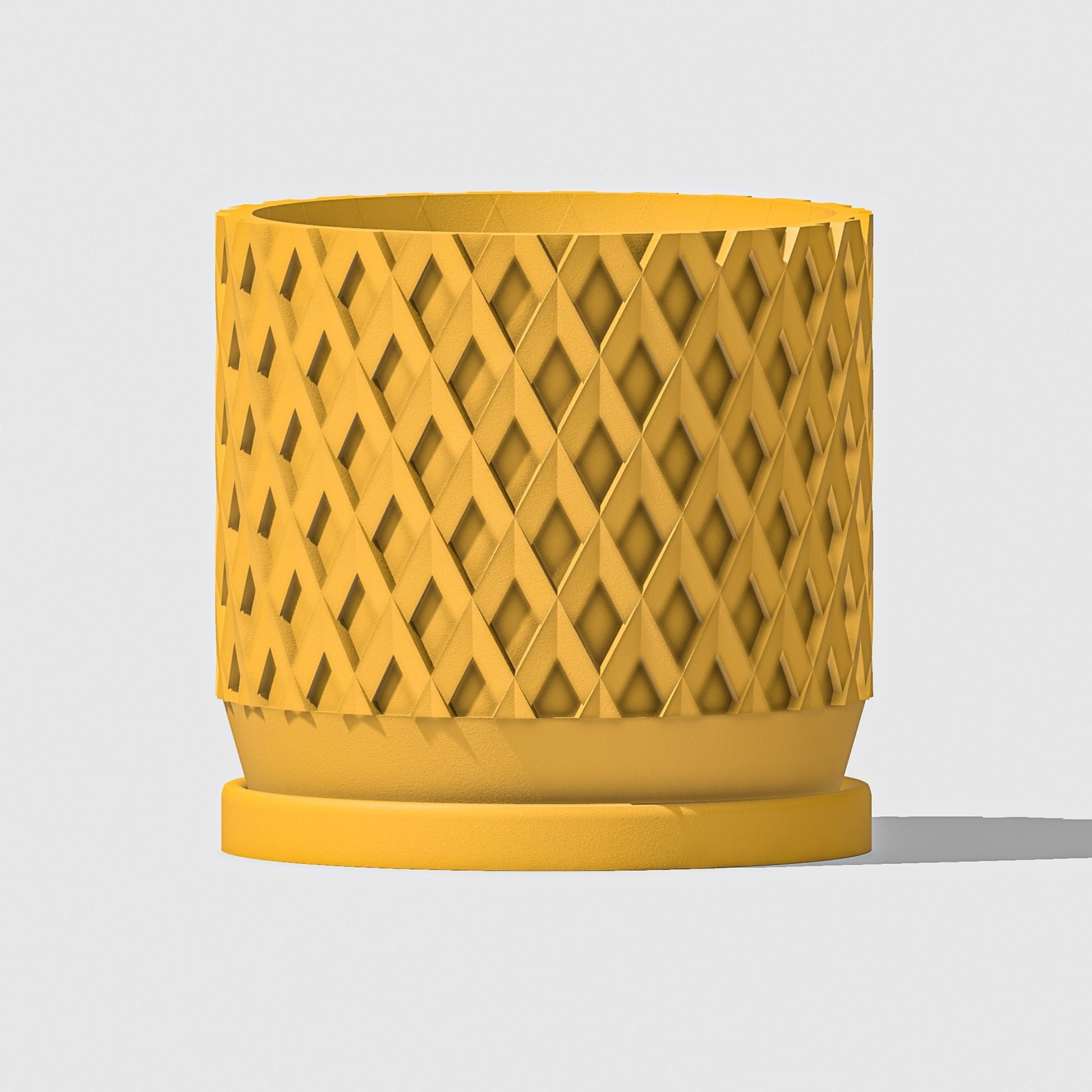 cone planter pot Waffle cone planter pot with drainage and drip tray saucer, Plant Pot unique gifts for plant lovers, geometric 3d printed planters, stylish room decor for home and housewarming – Rosebud HomeGoods